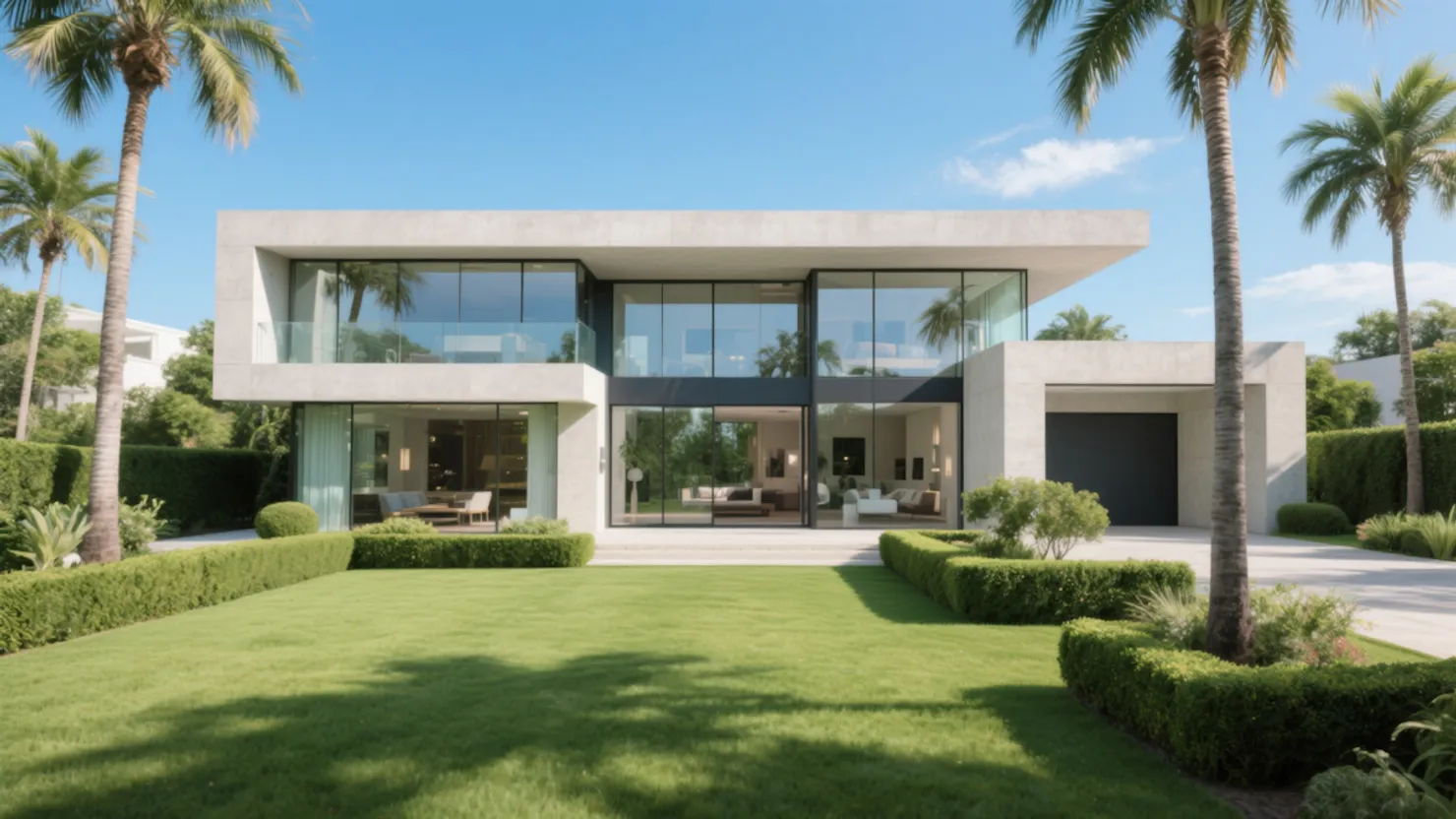 Charts illustrating real estate data