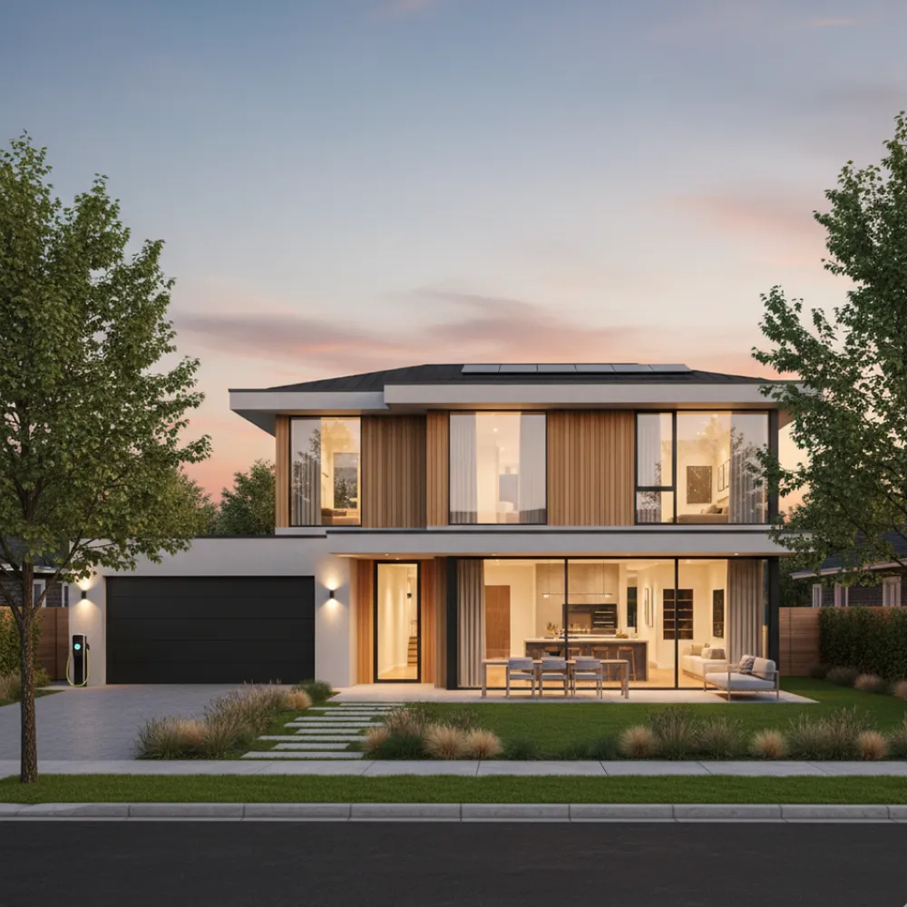 Modern Family Home on Elm Street